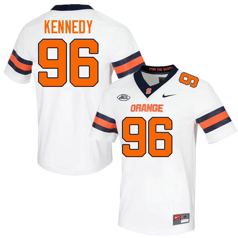 #96 Jackson Kennedy Syracuse Orange Jerseys,Syracuse University Football Uniforms,Apparels-White